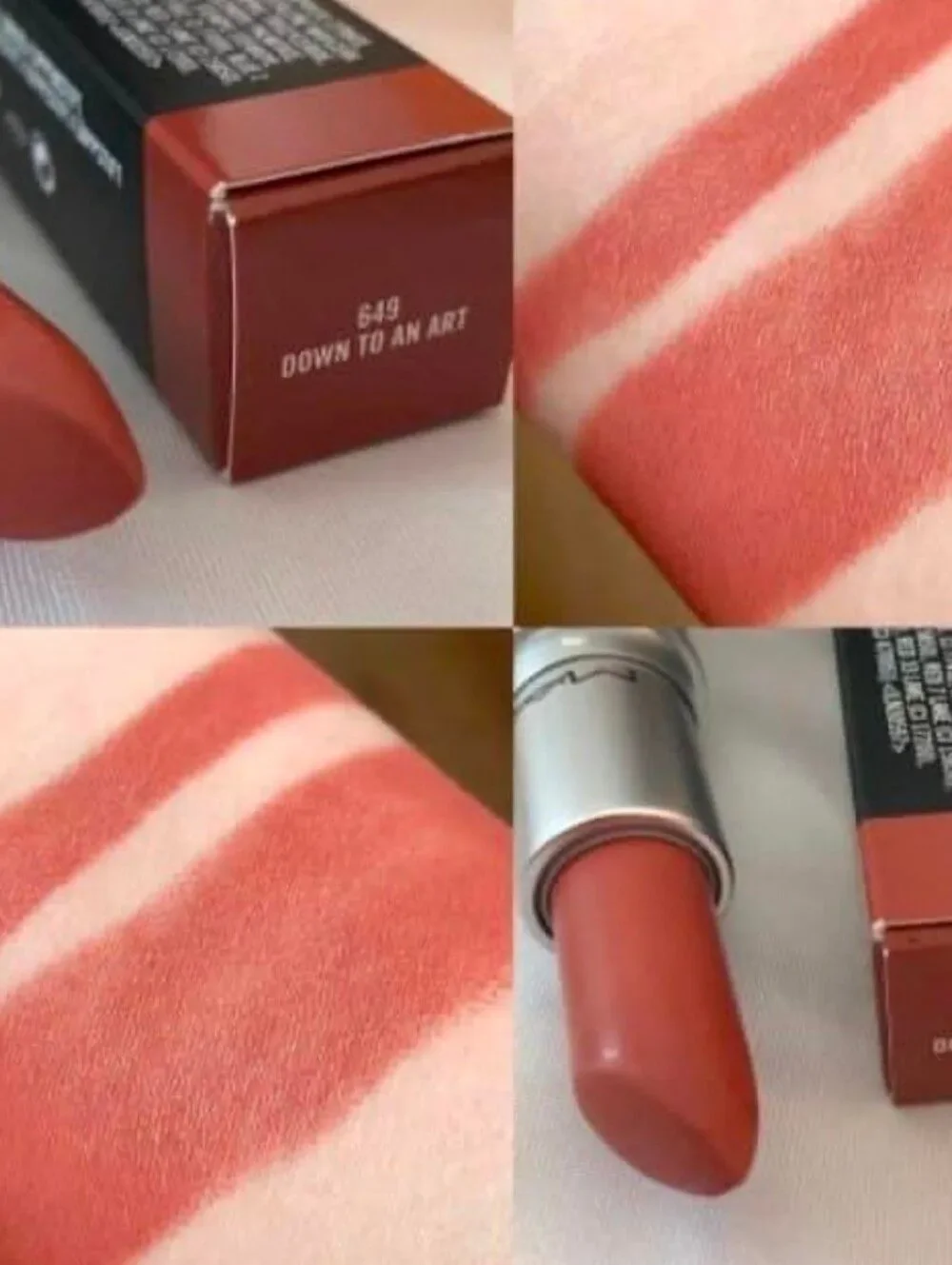 MAC Cosmetics Down To An Art Matte Finish Lipstick